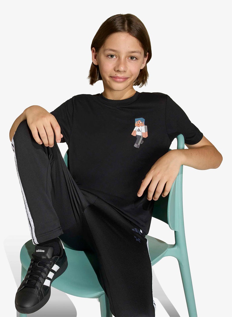 Adidas Youth Minecraft Training T-Shirt - Image 3