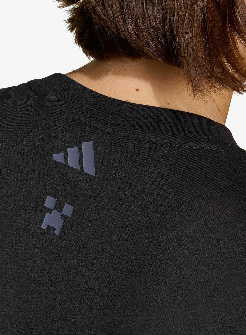 Adidas Youth Minecraft Training T-Shirt - Image 4
