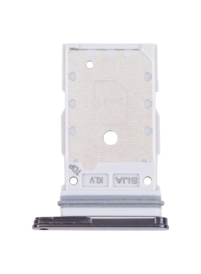 erorex For Samsung Galaxy S22+ 5G / S22 5G / SM-S906B SM-S901B Original SIM Card Tray + SIM Card Tray (Black) - Image 1