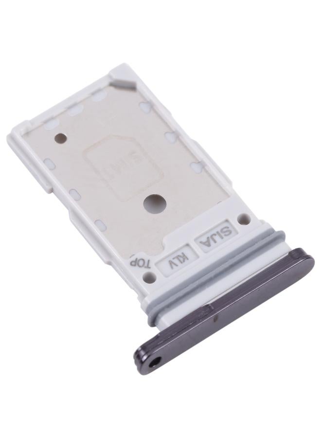 erorex For Samsung Galaxy S22+ 5G / S22 5G / SM-S906B SM-S901B Original SIM Card Tray + SIM Card Tray (Black) - Image 2