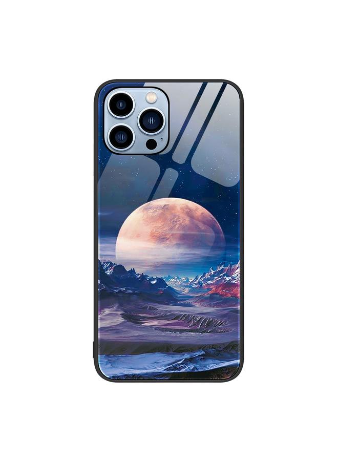 اس-توب جراب لهاتف iPhone 15 Pro مصنوع من الزجاج الملون - Image 1