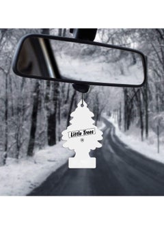 LITTLE TREES Little Trees Air Freshener Tree New Car Fragrance For Car Home Boat Caravan - Six Pack, New Car Blue  - Image 3
