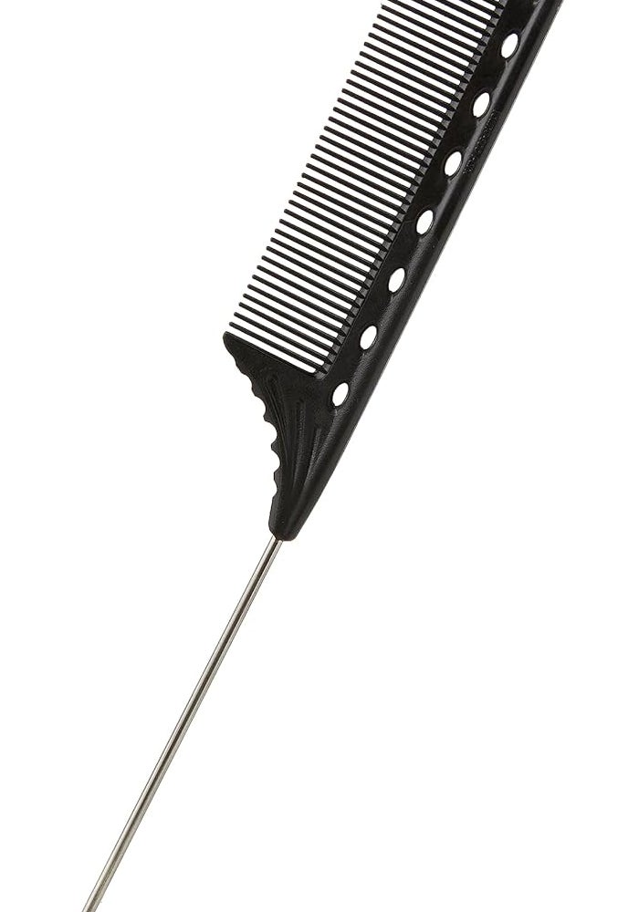 YS Park 102 Super Weaving Winding Tail Comb - Black - Image 1