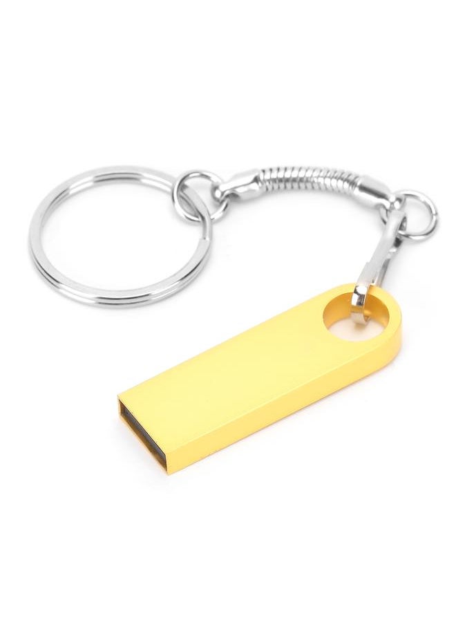 Thoraya USB2.0 Mini Metal USB Flash Drive Portable USB Flash Drive Gold 64GB  - Image 2