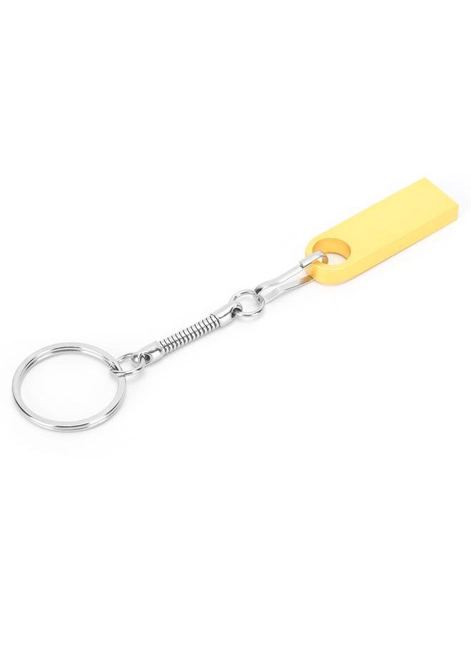 Thoraya USB2.0 Mini Metal USB Flash Drive Portable USB Flash Drive Gold 64GB  - Image 4