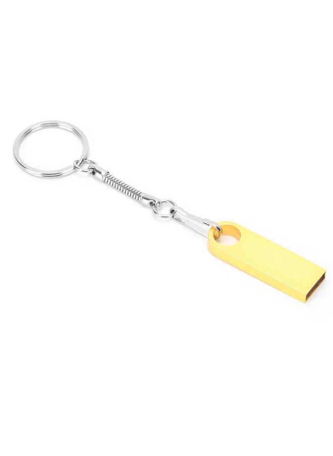 Thoraya USB2.0 Mini Metal USB Flash Drive Portable USB Flash Drive Gold 64GB  - Image 3