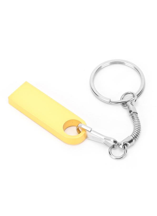 Thoraya USB2.0 Mini Metal USB Flash Drive Portable USB Flash Drive Gold 64GB  - Image 5