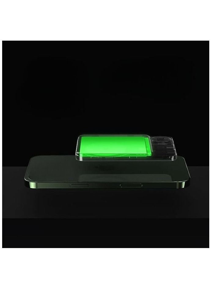 راكسوم بطارية احتياطية احتياطية للبطارية الخارجية اللاسلكية المغناطيسية، بطارية خارجية صغيرة لشاحن سريع - Image 4