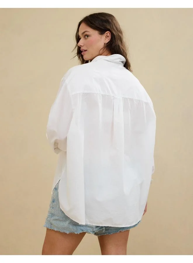 Aerie Aerie Good Day Button Down Shirt
