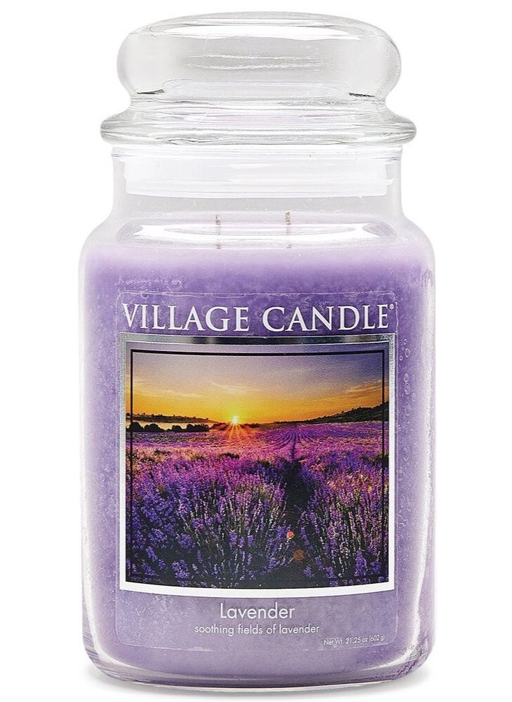 Village Candle - The Village Lavender Candle Large - Image 1