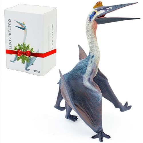 Gemini&Genius GeminiGenius Pteranodon Toy for Kids Quetzalcoatlus Dinosaur Action Figure Pterodactyl Figurine Large Flying Dinosaur Toy Realistic Pternanodon Gift for Kids Display and Play - Image 1