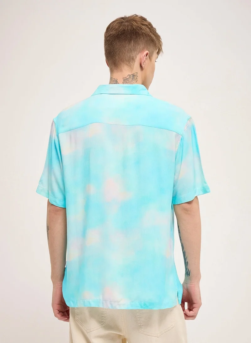 The Bear House  Rayon Shirt for Men | Short Sleeve, Casual or Formal Button-Down | Soft, Breathable Fabric for Work, Everyday, & All-Season Wear in Stylish for Men | Best Price UAE