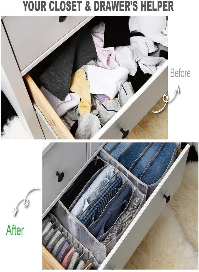 JANC ENTERPRISE Clothes Organisers Storage for Wardrobe, Cloth Organizer Storage Box, Wardrobe Organizer for Storage, Clothes Organiser for Wardrobe - Image 3