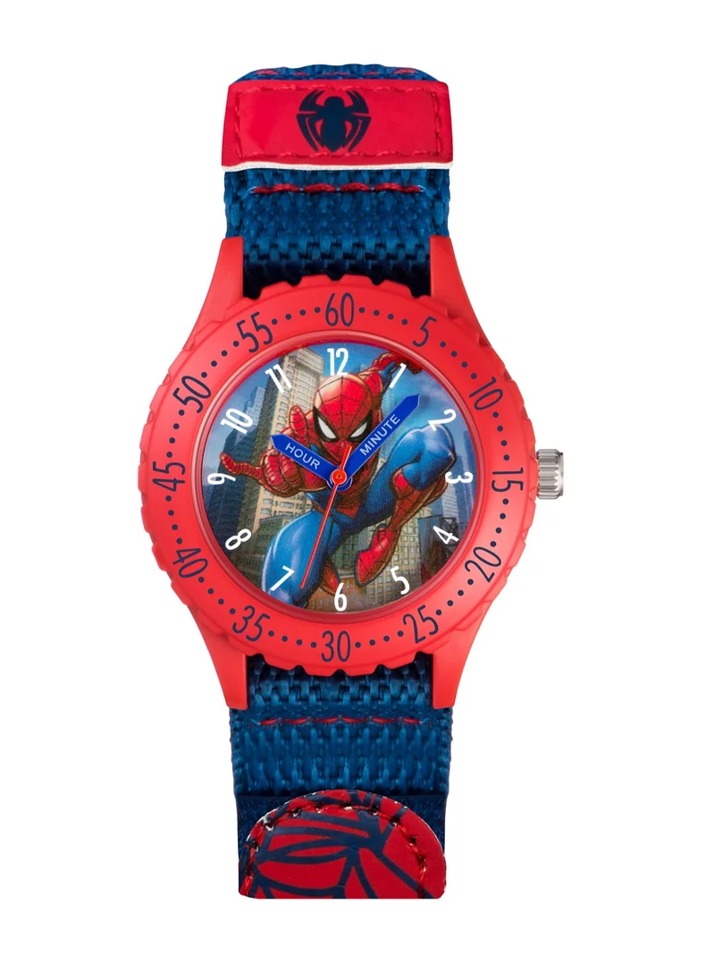 Disney Disney Marvel Spiderman Blue Canvas Strap Boys Watch - SPD3495ARG