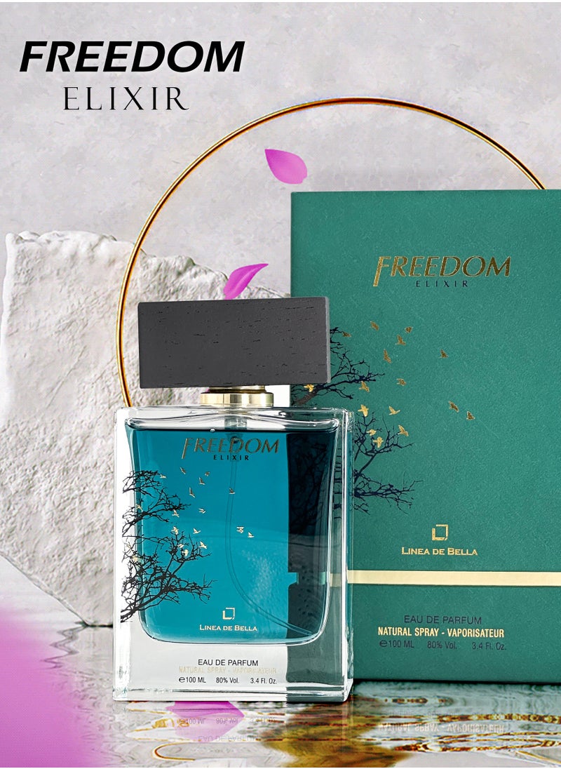 Linea De Bella Linea De Bella Freedom Elixir EDP 100ml  - Image 3