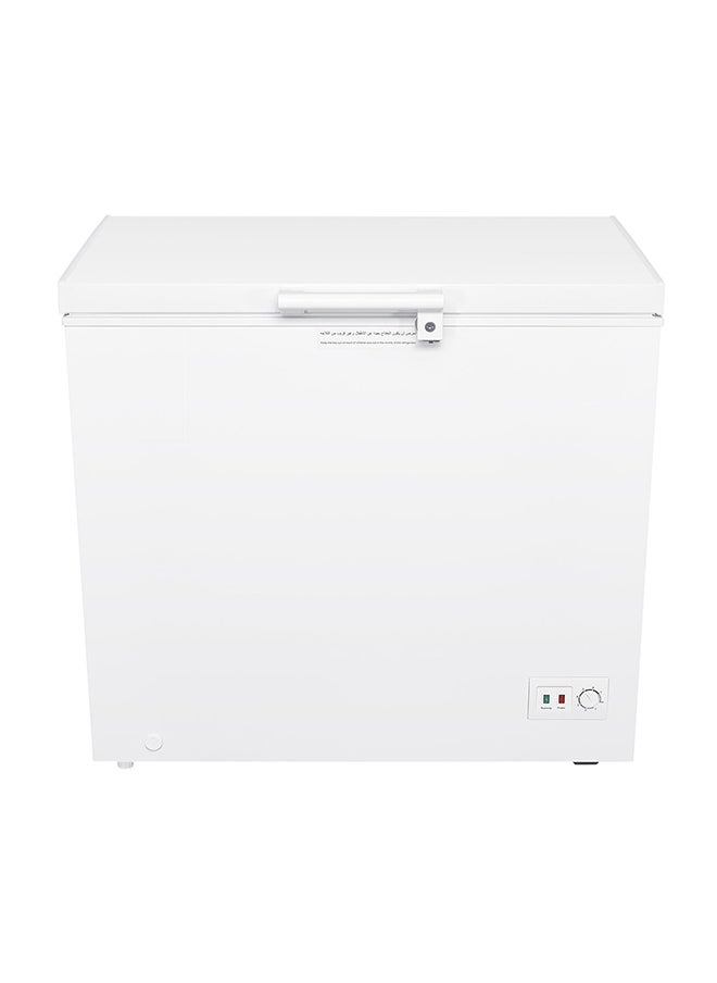 EDISON Edison Horizontal Freezer, White, 7.06 Cubic Feet, 200 Liters 