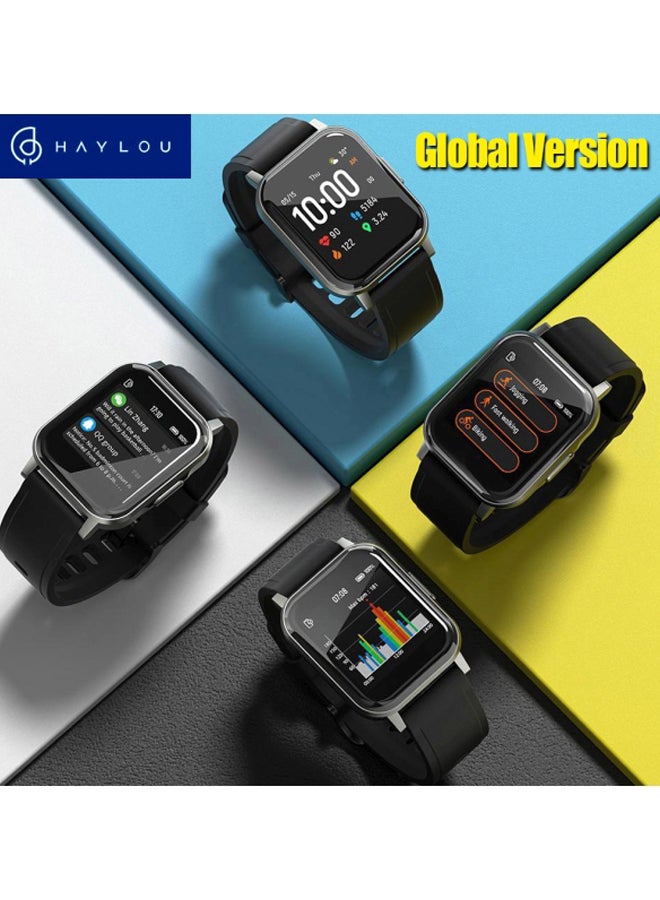 Haylou LS02 Bluetooth Smartwatch Black - Image 3