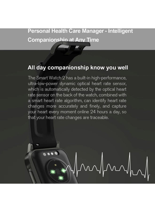 Haylou LS02 Bluetooth Smartwatch Black - Image 2