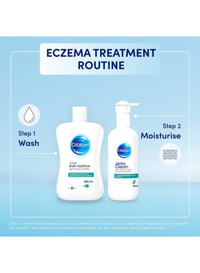 Oilatum Junior Emollient Bath Additive for Eczema and Dry Skin Conditions 300 ml - Image 5