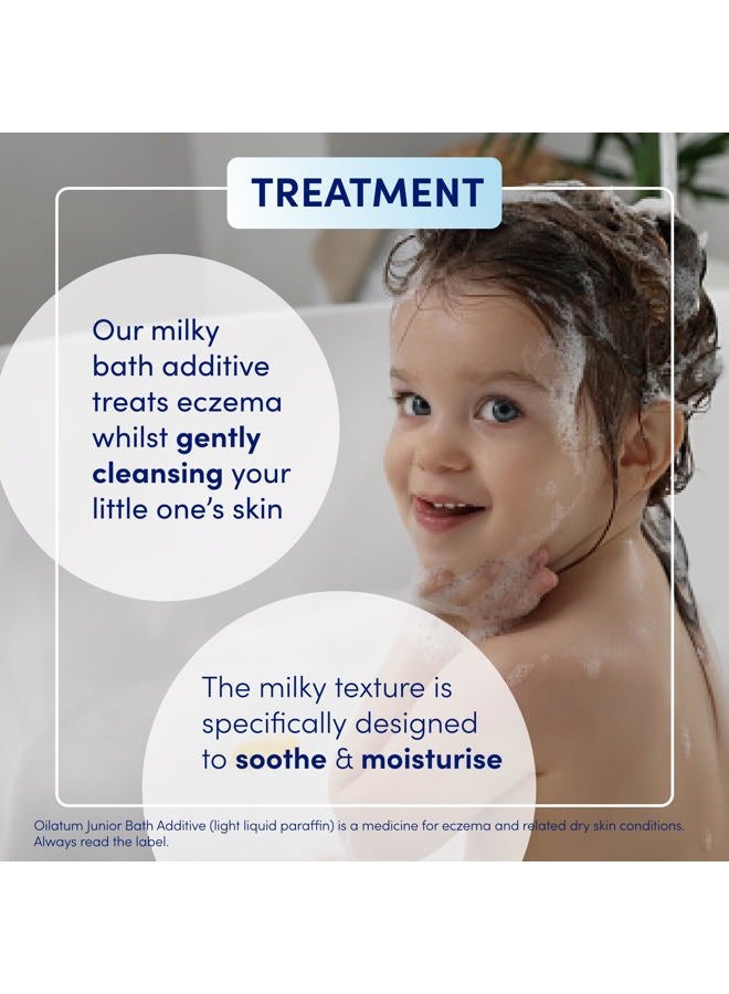 Oilatum Junior Emollient Bath Additive for Eczema and Dry Skin Conditions 300 ml - Image 2