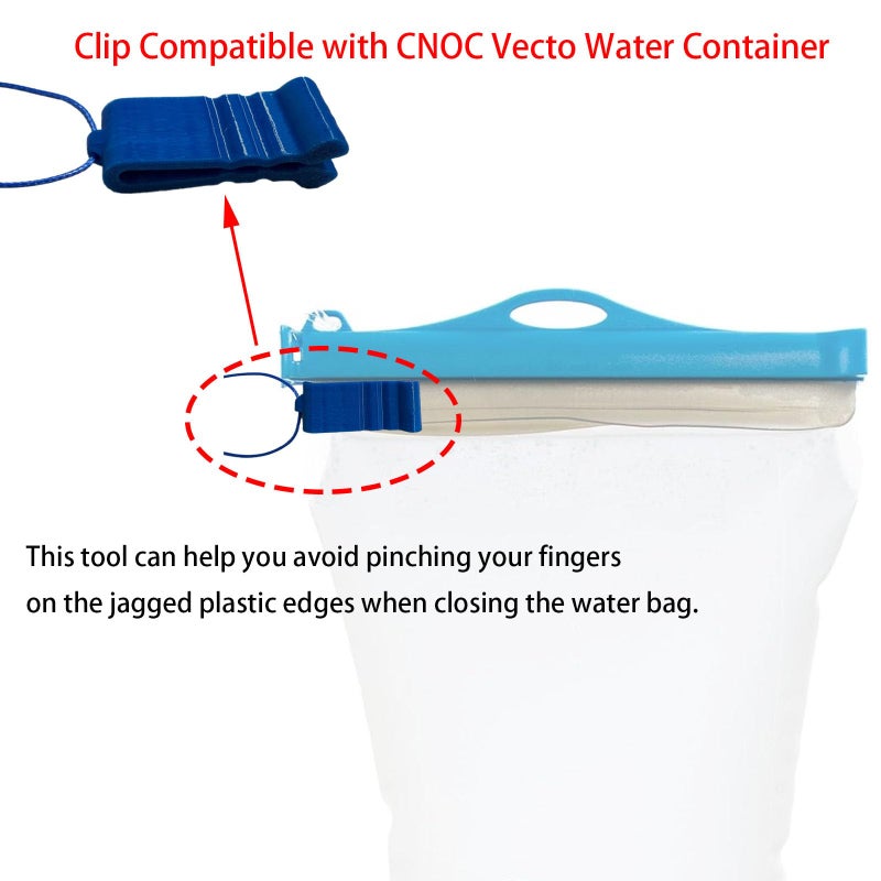 spansee 3 PCS Accessories Compatible with CNOC Vecto Water Container, Easy Open & Close Tool - Image 3