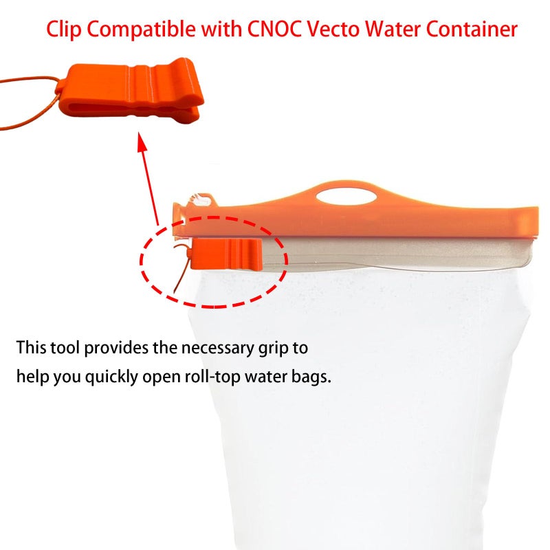 spansee 3 PCS Accessories Compatible with CNOC Vecto Water Container, Easy Open & Close Tool - Image 2