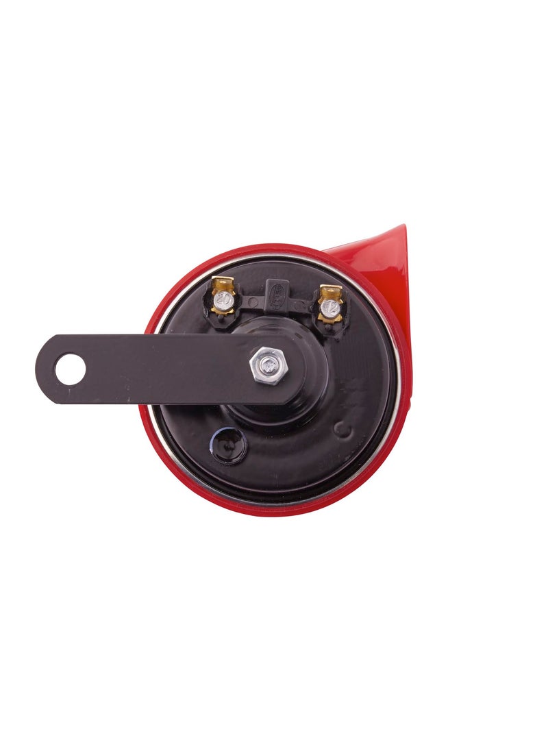 HELLA HELLA 007424801 Twin Trumpet High/Low Tone 12V Horn Kit with Bracket, Red  - Image 3