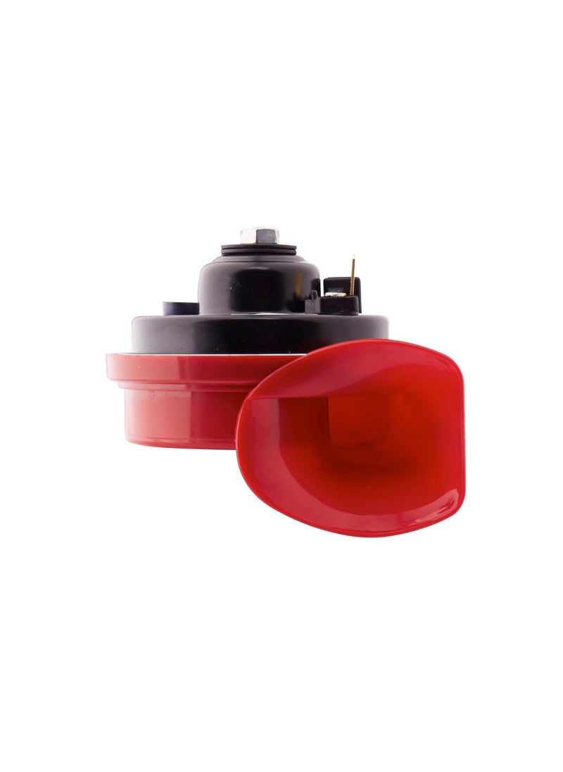 HELLA HELLA 007424801 Twin Trumpet High/Low Tone 12V Horn Kit with Bracket, Red  - Image 2