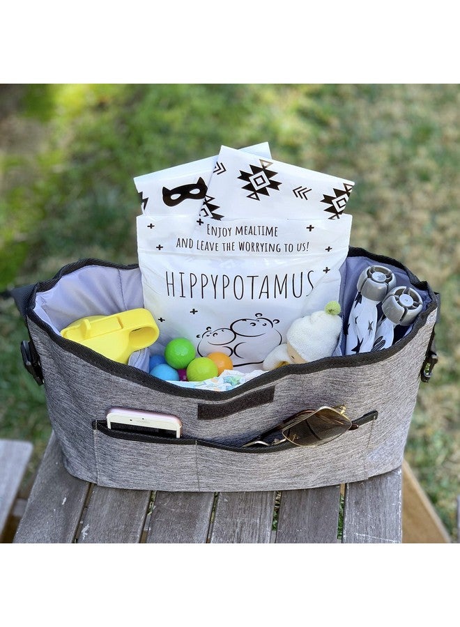 hippypotamus Disposable Placemats Baby Pack Of 45 Bpa Free Table Toppers For Kids And Toddlers Extra Sticky Travel Mat For Restaurant (Cream/Sage/Blush)  - Image 5
