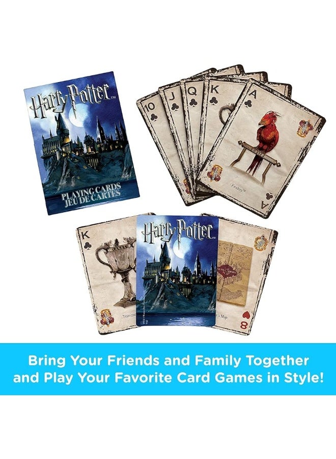 AQUARIUS Harry Potter Playing Cards - HP Themed Deck of Cards for Your Favorite Card Games - Officially Licensed Harry Potter Merchandise & Collectibles - Image 2
