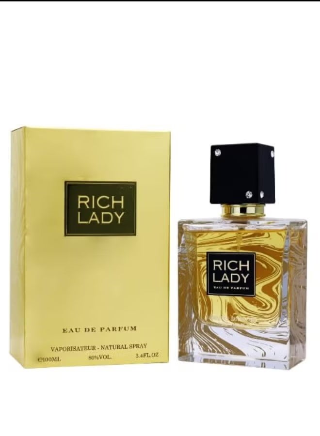 ريتش عطر جذاب ومميز للمرأة المنفتحة والمستعدة لتوسيع آفاقها 100 مل
