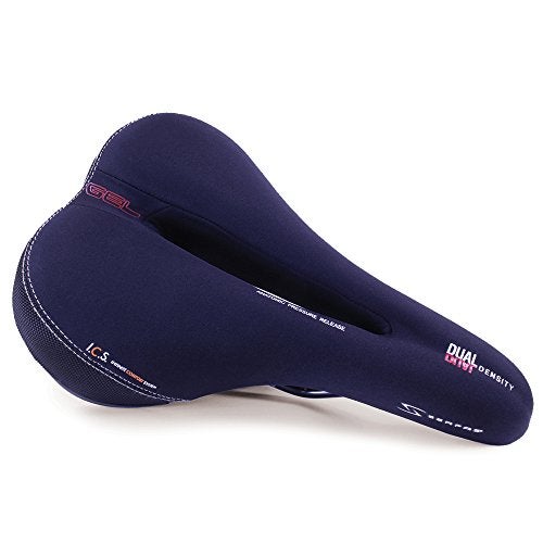 Serfas Dual Density Men's Bicycle Saddle with Cutout - Image 2