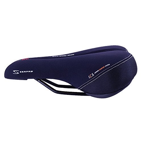 Serfas Dual Density Men's Bicycle Saddle with Cutout - Image 3
