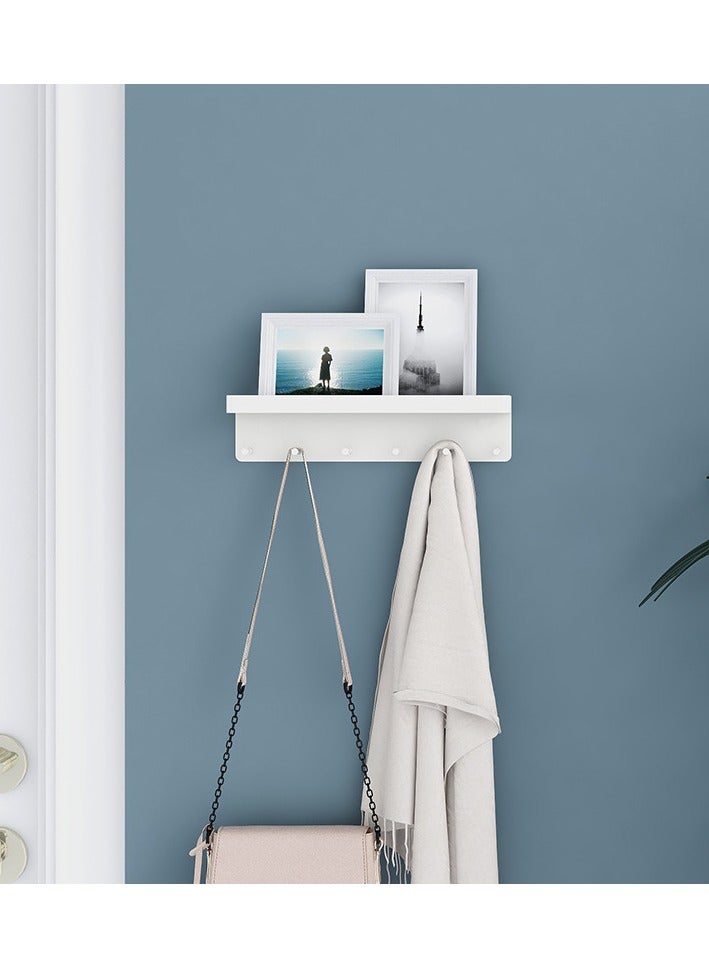 Entry Level Foyer Wall Non Perforated Stainless Steel key Hanging Rack Multifunctional Seamless Wall Mounted Storage Rack  - Image 2