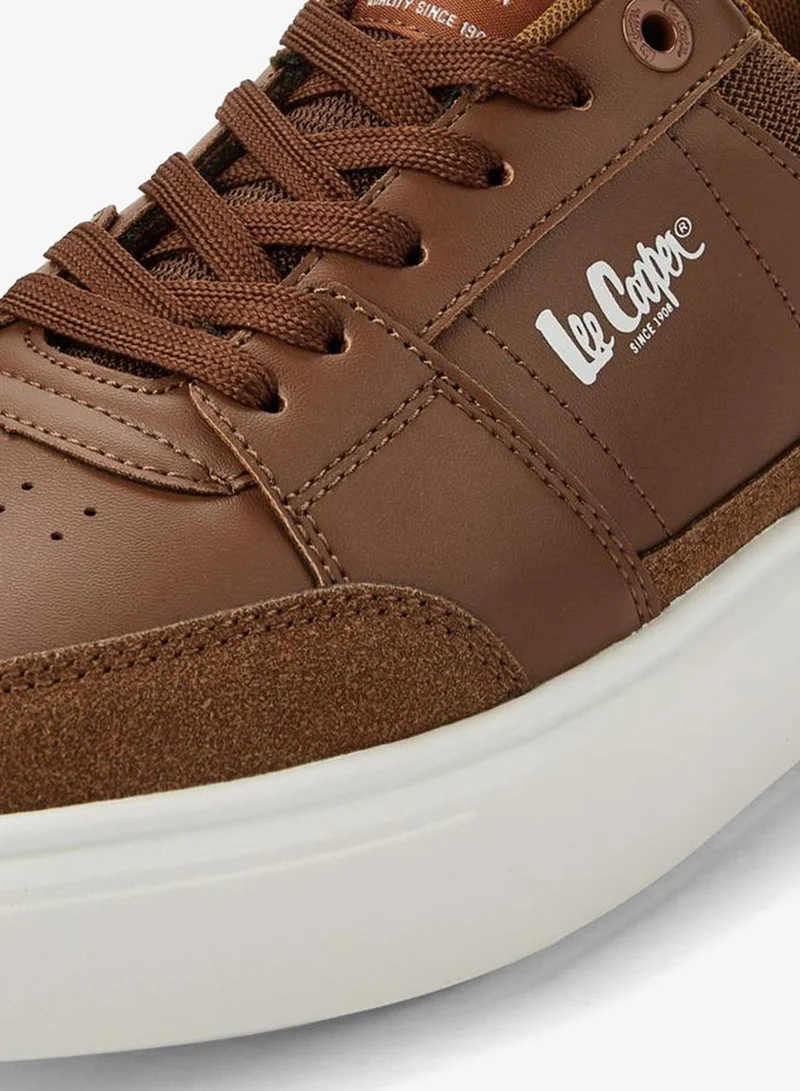 Lee Cooper BROWN Men Lace-Up Ankle Sneakers for Men | Best Price UAE