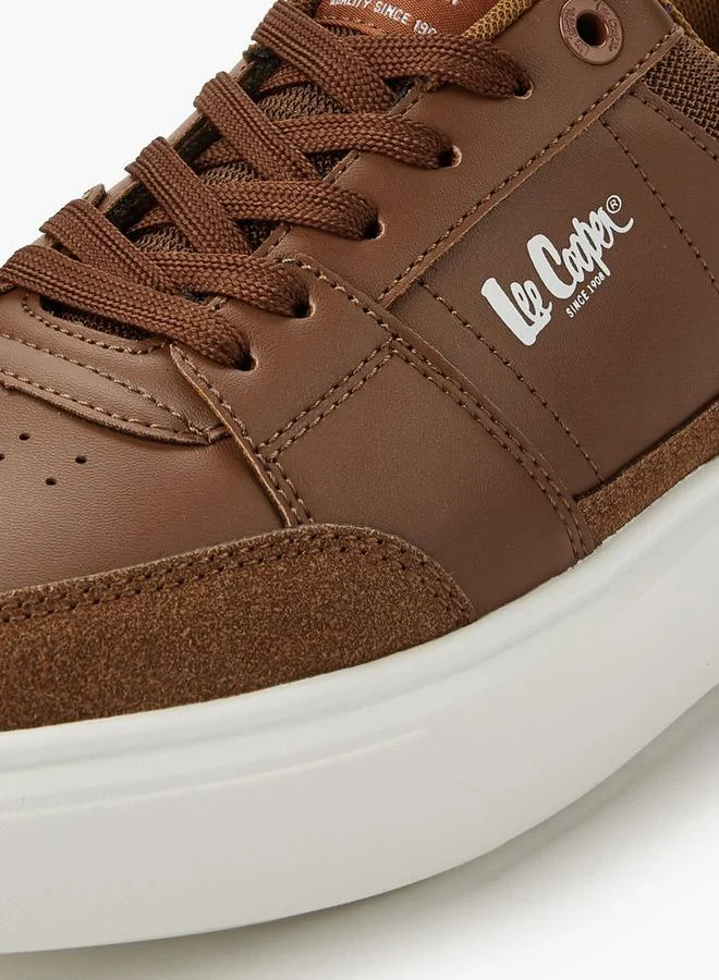 Lee Cooper BROWN Men Lace-Up Ankle Sneakers for Men | Best Price UAE