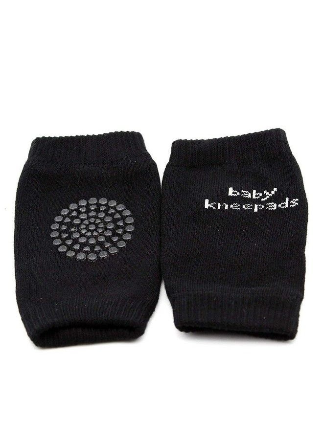 TOPHAVEN Baby Knee Pads For Crawling Antislip Padded Stretchable Elastic Cotton Soft Breathable Comfortable Knee Cap Elbow Safety Protector (Set Of 1 Pairs)(Multi Color)  - Image 3