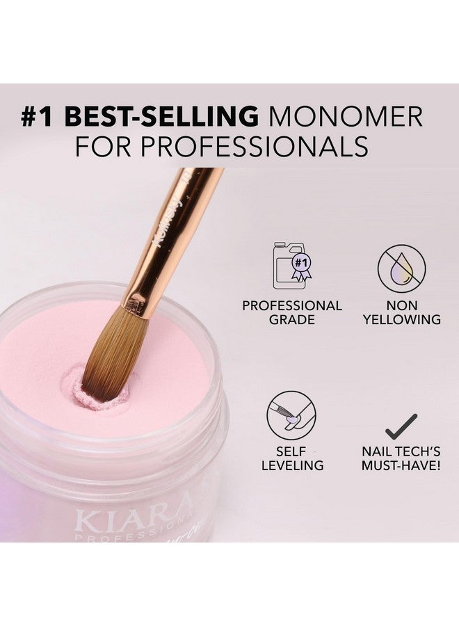 KIARA SKY Ema Monomer - Professional Acrylic Nail Liquid, 8 Fl Oz - Image 2
