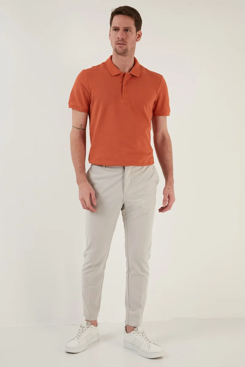 Buratti 100% Cotton Buttoned Polo T Shirt Men's Polo 5902127