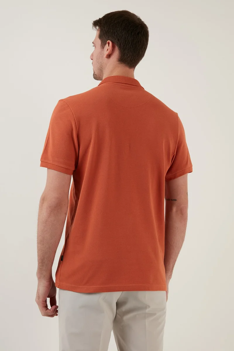 Buratti 100% Cotton Buttoned Polo T Shirt Men's Polo 5902127