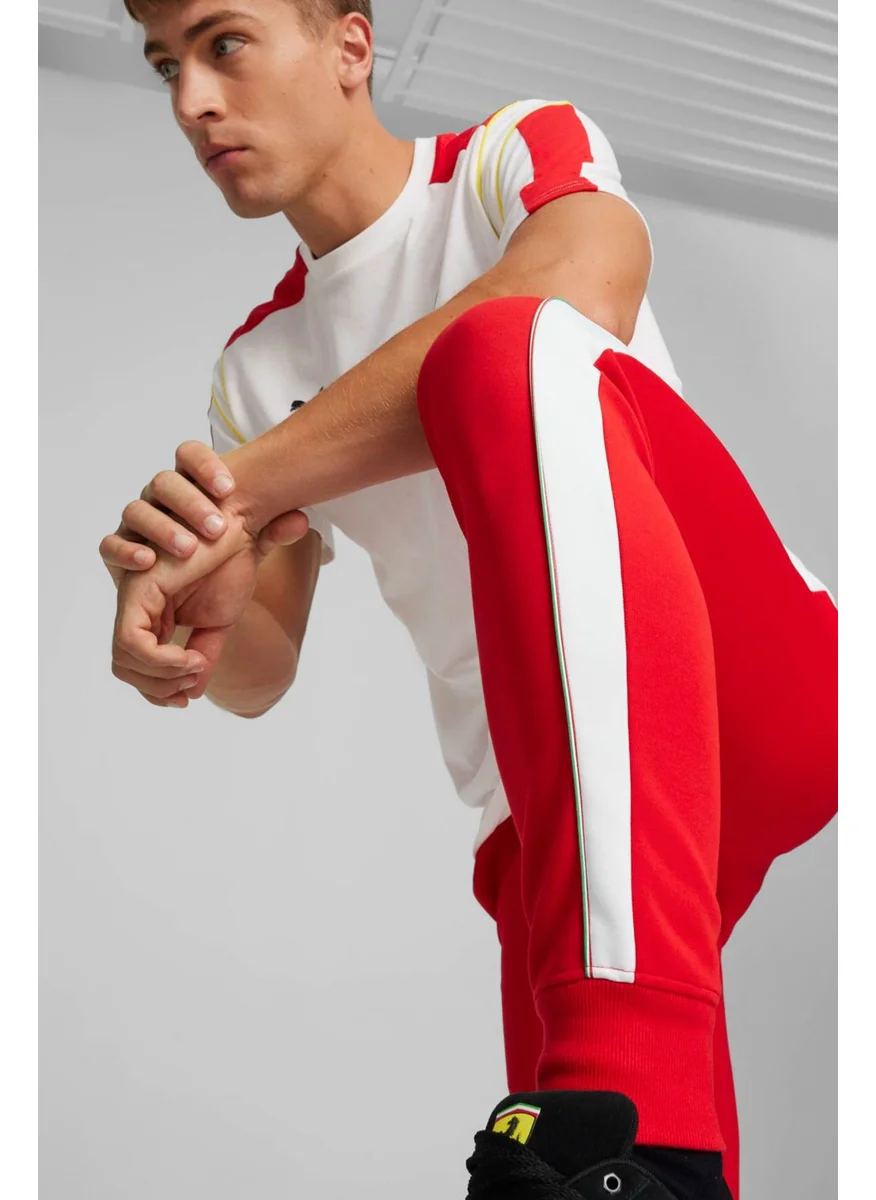 بوما Ferrari Race Iconic T7 Red Men's Sweatpants