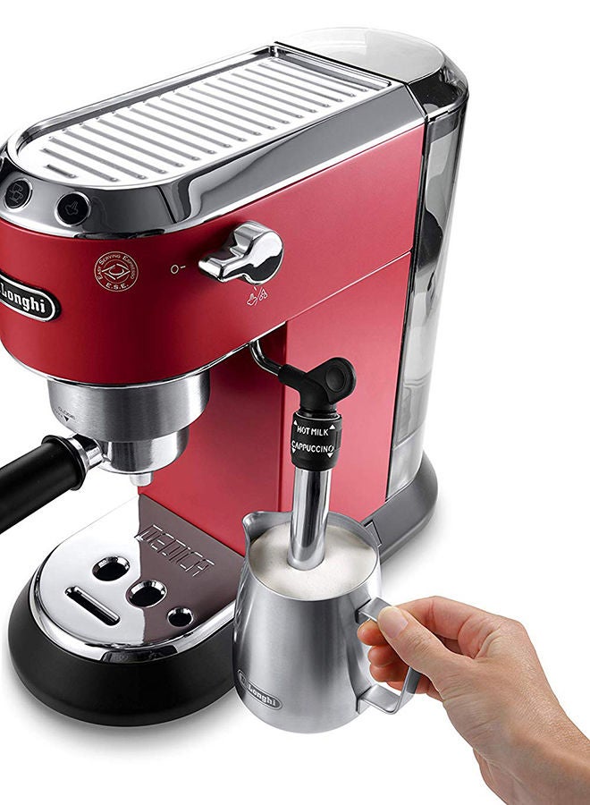 ديلونجي ماكينة صنع قهوة الإسبريسو ديديكا بمضخة 1 L 1300 W EC685.R أحمر - Image 2