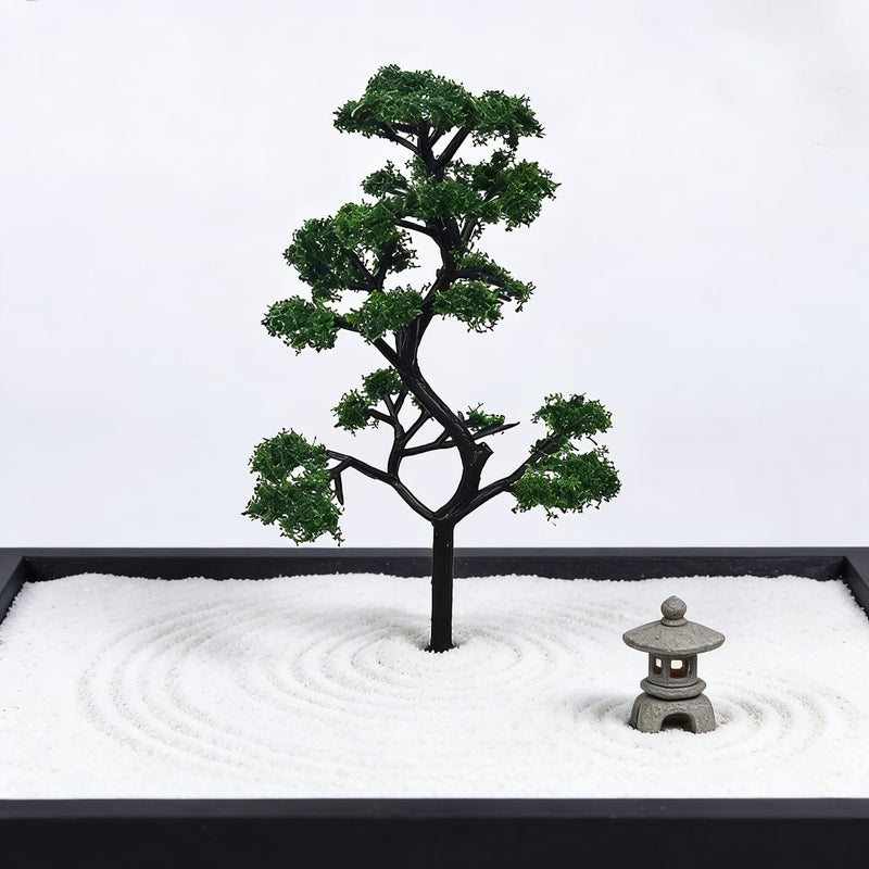 3 Pack 10cm Pine Model Scene Tree Sand Table Scenery Micro Landscape Decoration Handmade Outdoor Faux Plant Addition - Image 4