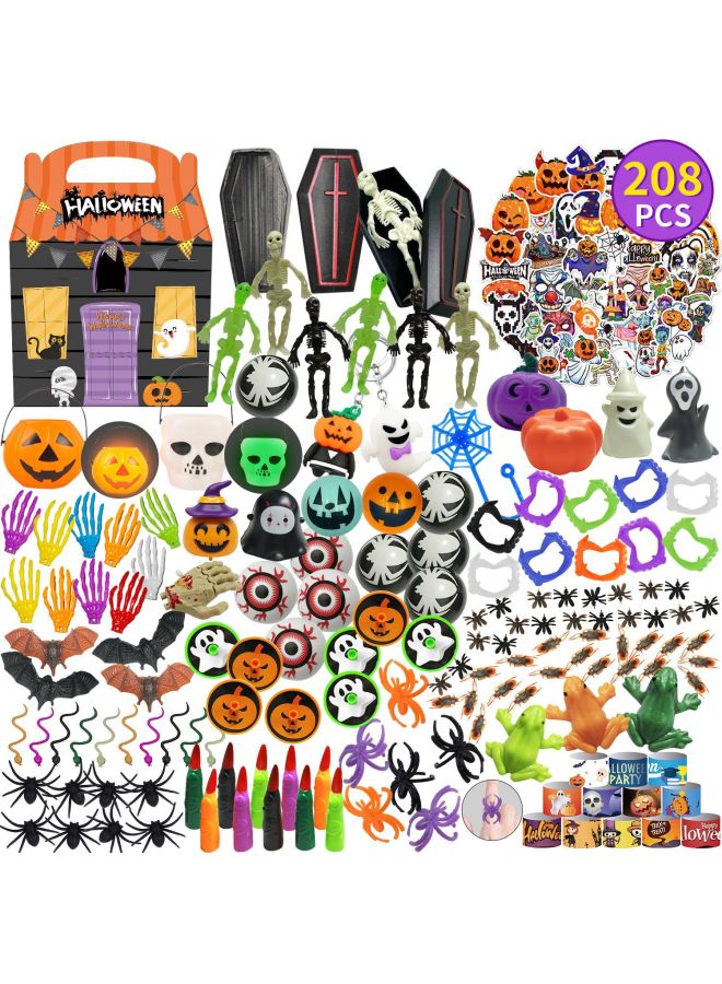 Loquat 20.25 Million  Pumpkin Party Small Toy Suit Children DIY Skull Bat Ornaments Tricky Toys-Color:XT-55 - Image 4
