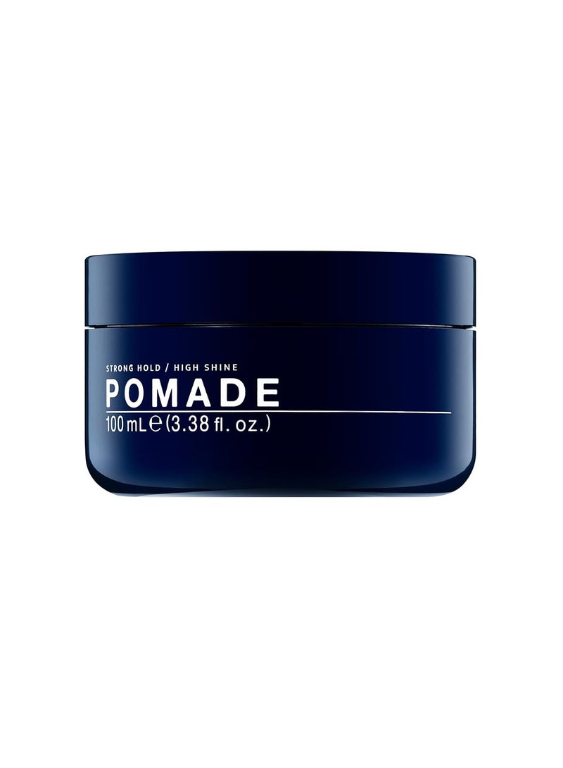Pomade Glossing Hair Pomade For Men, Strong Hold, High Shine, Made in Italy, 3.38 fl oz - Image 1