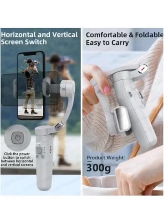 Foldable Selfie Stick & Handheld Phone Stabilizer M1 (Gimbal), 3-Axis with AI Smart Tracking for Shooting & Live Streaming - Image 2