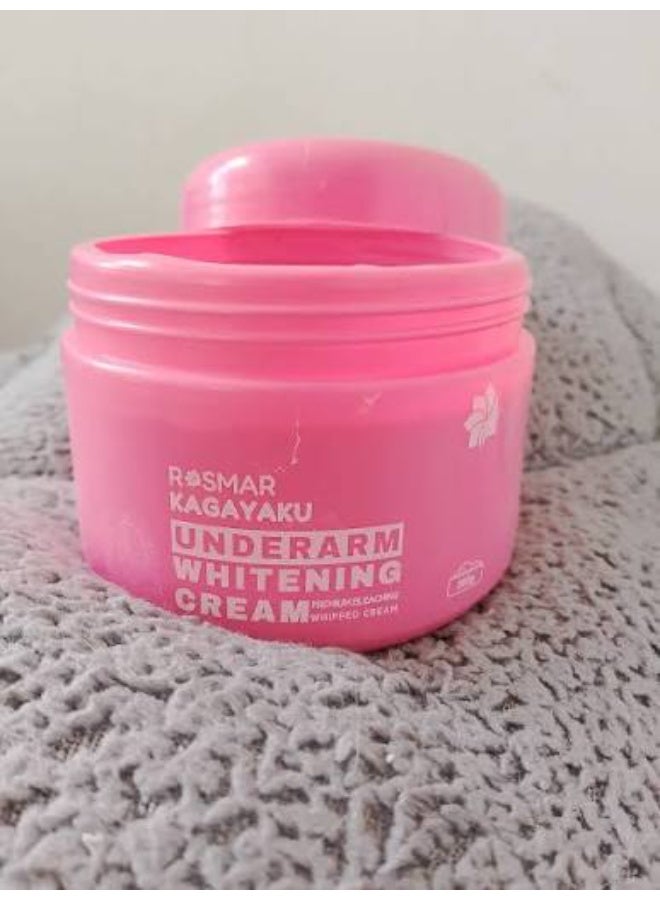 Rosmar Kagayaku Underarm Whitening Cream Premium bleaching Whipped cream 300g - Image 2