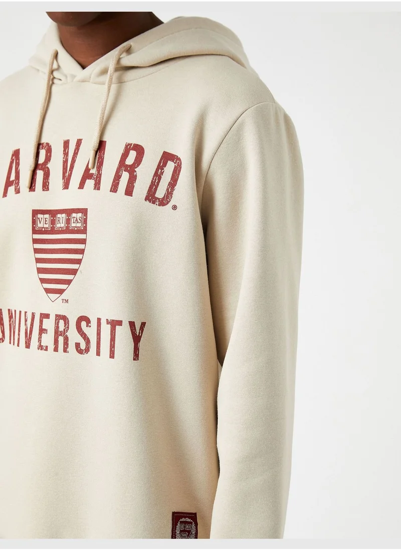 KOTON Harvard Hoodie Licenced Printed