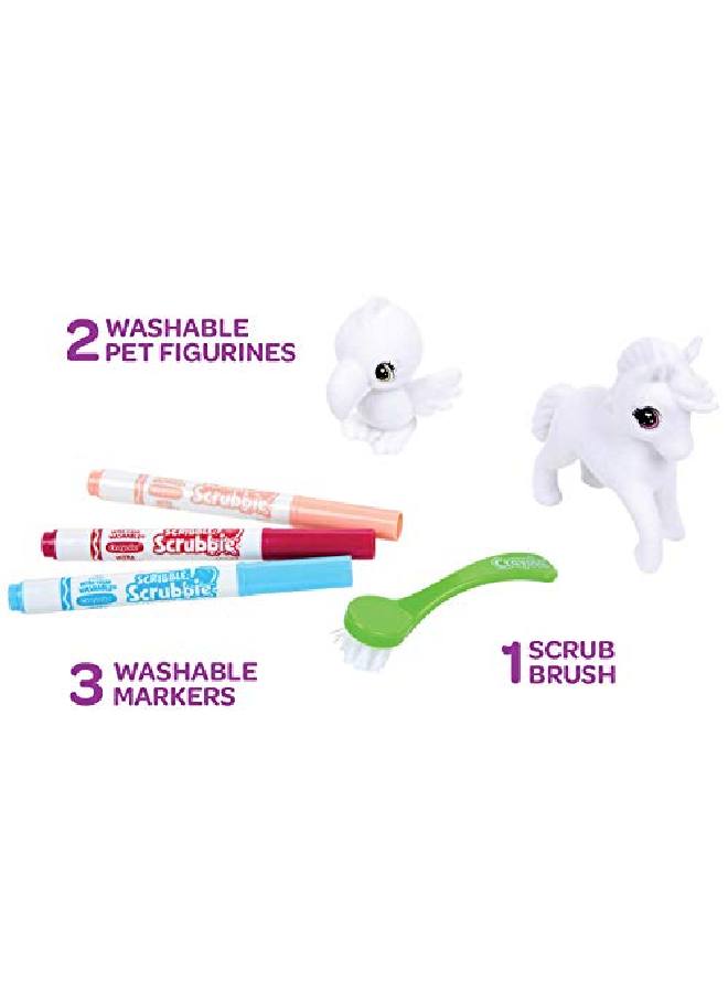 Crayola Scribble Scrubbie Safari 2 Pack Animal Toy Set Age 3+ Zebra/Bird - Image 3