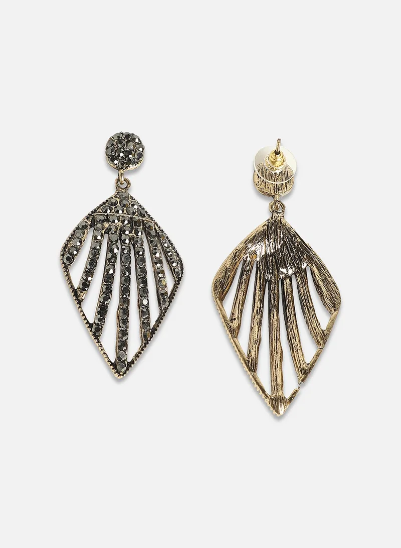 SOHI Stardust Drift Artificial Drop Earring Jewellery